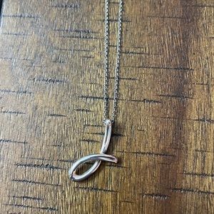 Tiffany & Co. Elsa Peretti J Pendant
